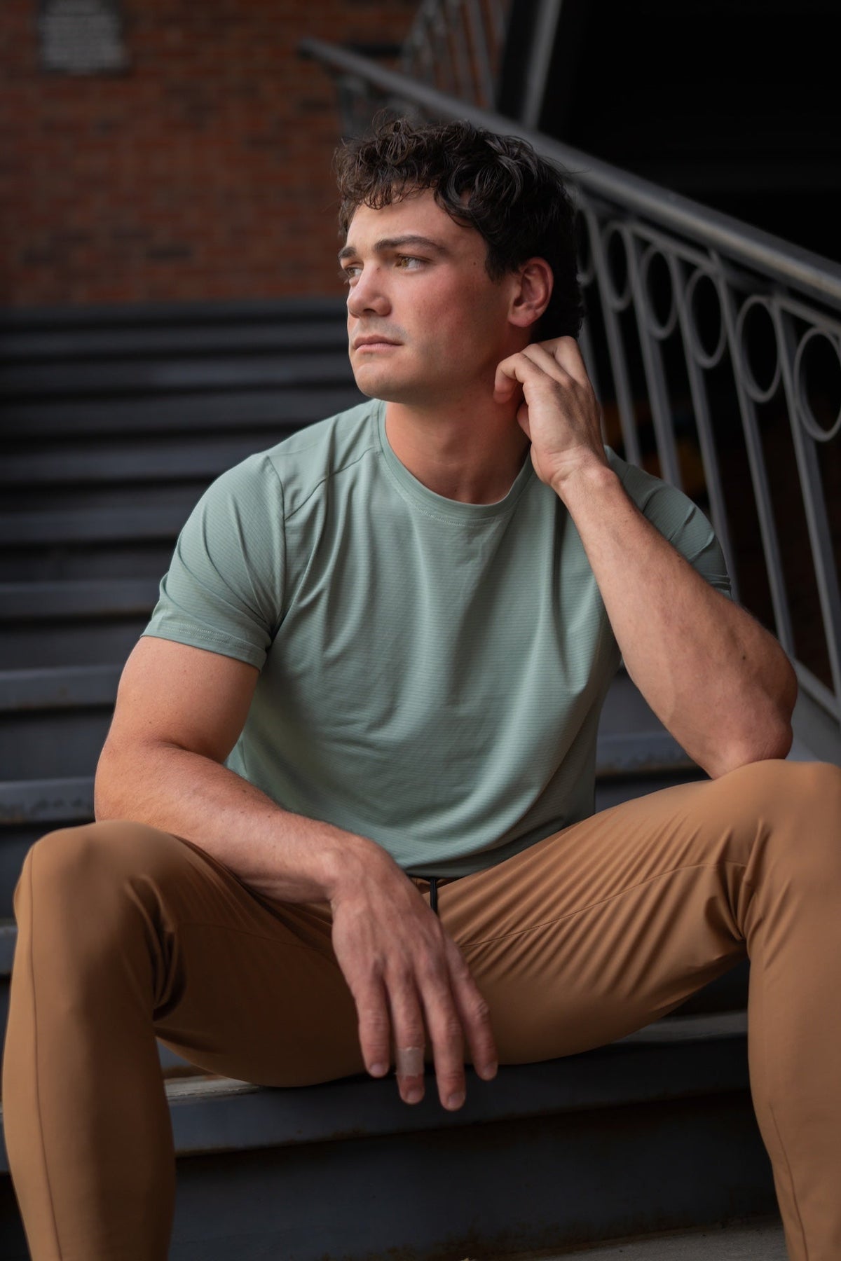 Alive Strong Relaxed Workout Tee