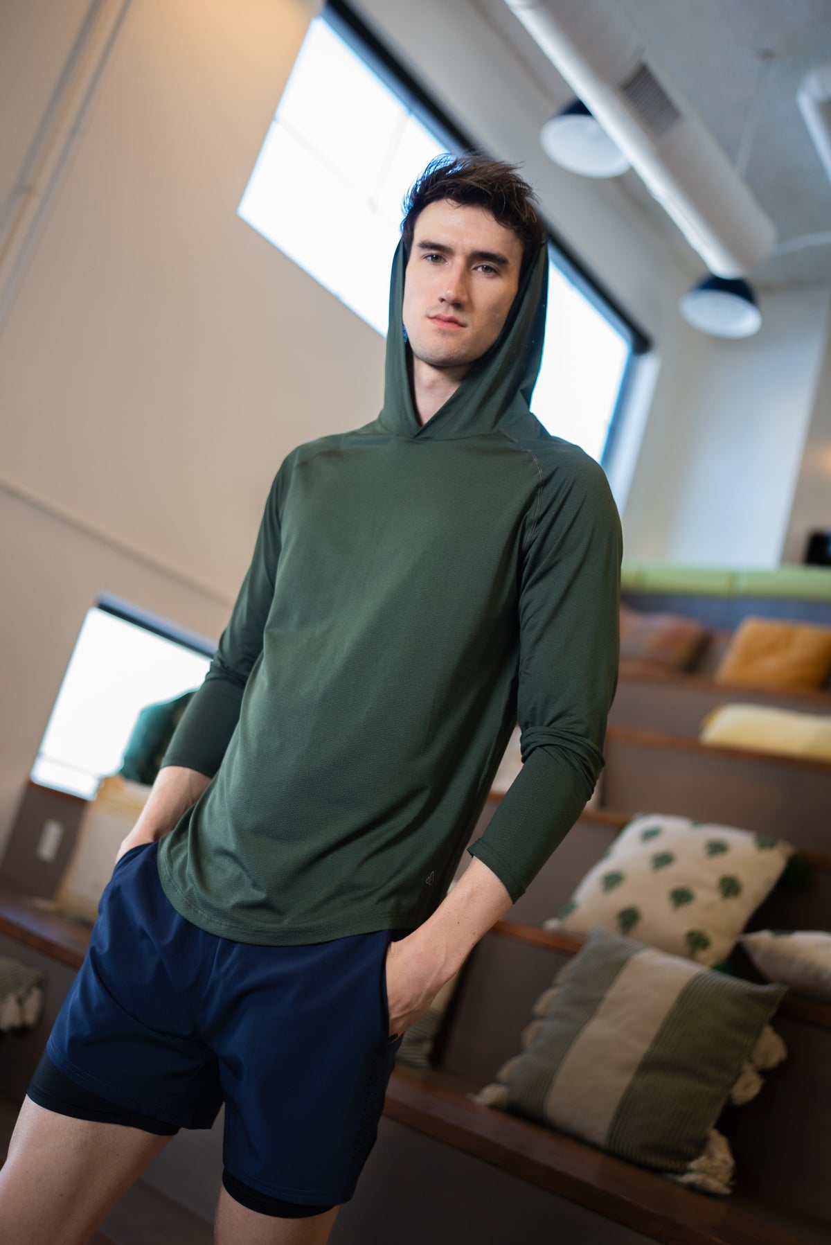 Brilliant V2 Hooded Long Sleeve Training Top