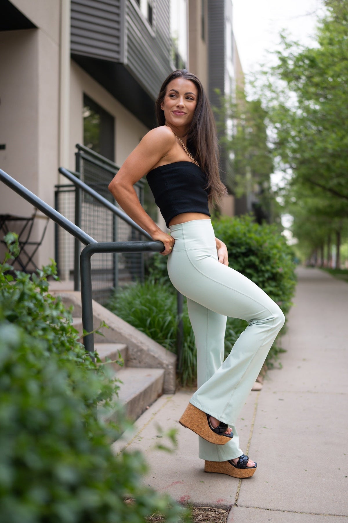 Brushed Mindset Flare Leggings