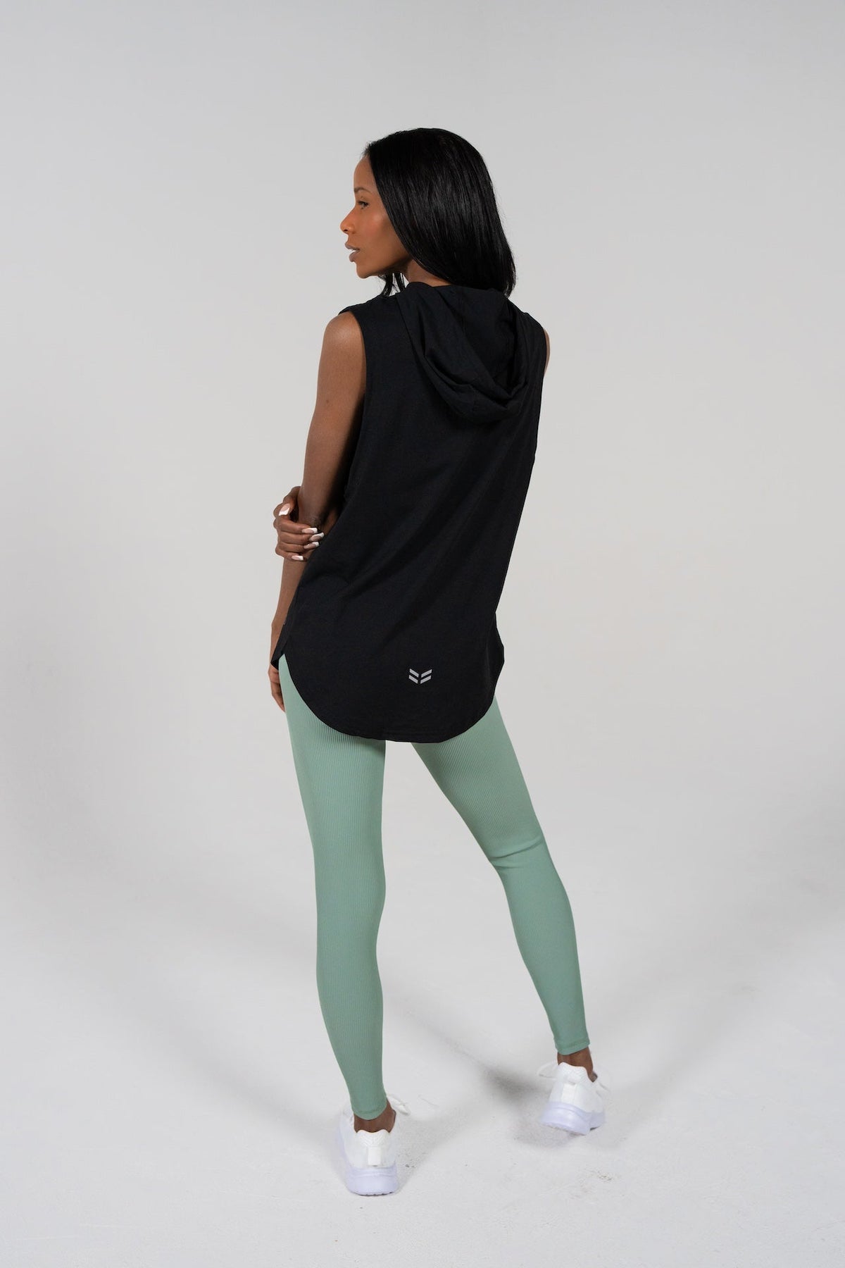 Determined Hooded Sleeveless Tank
