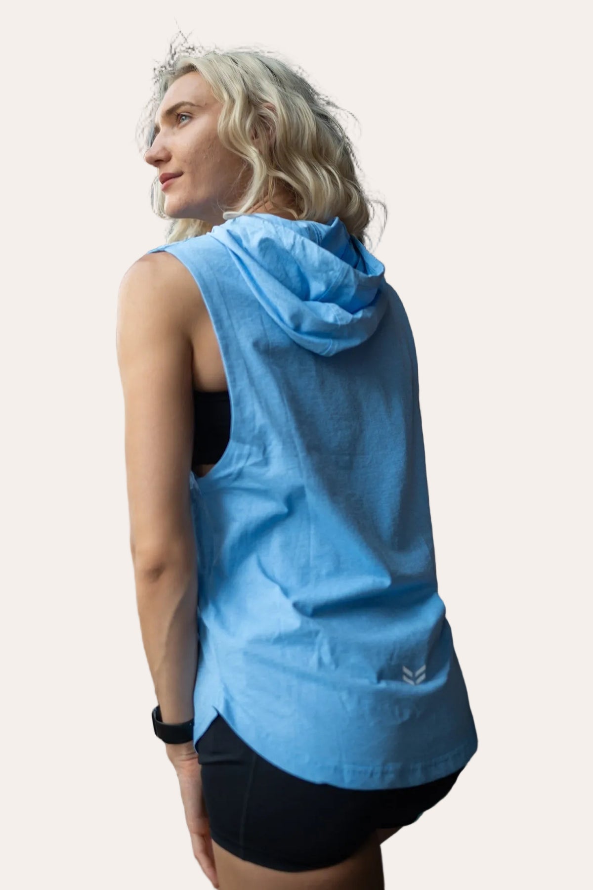 Determined Hooded Sleeveless Tank