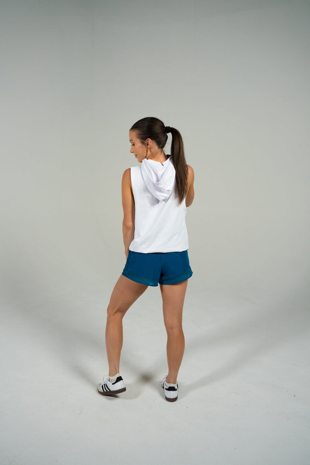 Determined Hooded Sleeveless Tank