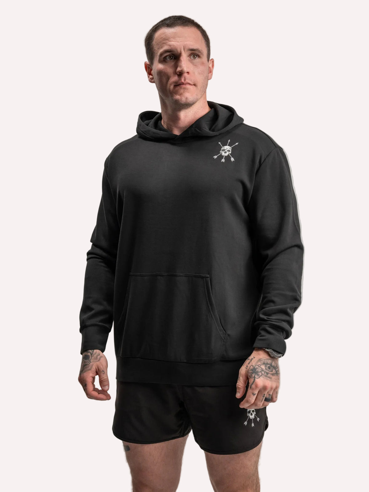 Base Layer Hoodie – Black