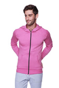 Form-Fit Crossover Zip Yoga Hoodie – Berry