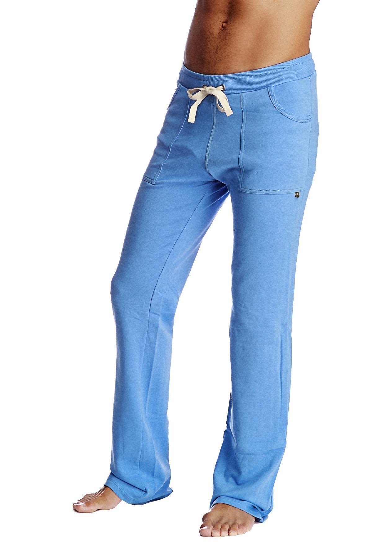 Eco-Track Yoga Sweatpants – Ice Blue