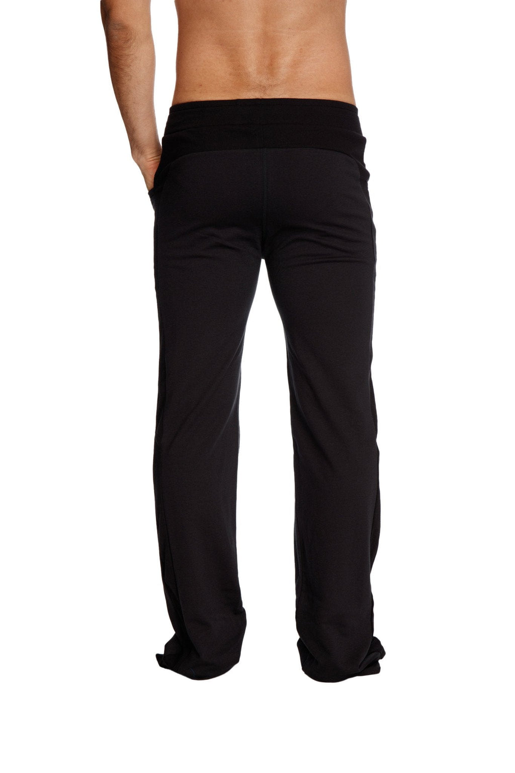 Eco-Track Yoga Sweatpants – Black