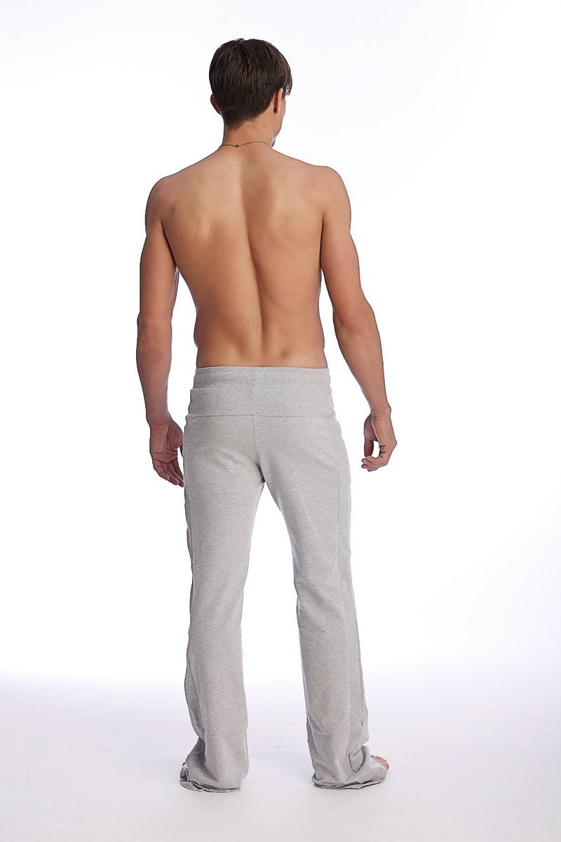 Eco-Track Yoga Sweatpants – Heather Grey