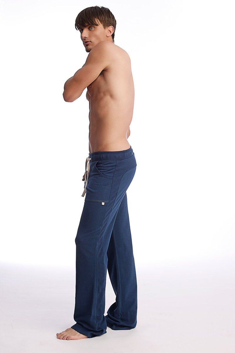 Eco-Track Yoga Sweatpants – Royal Blue
