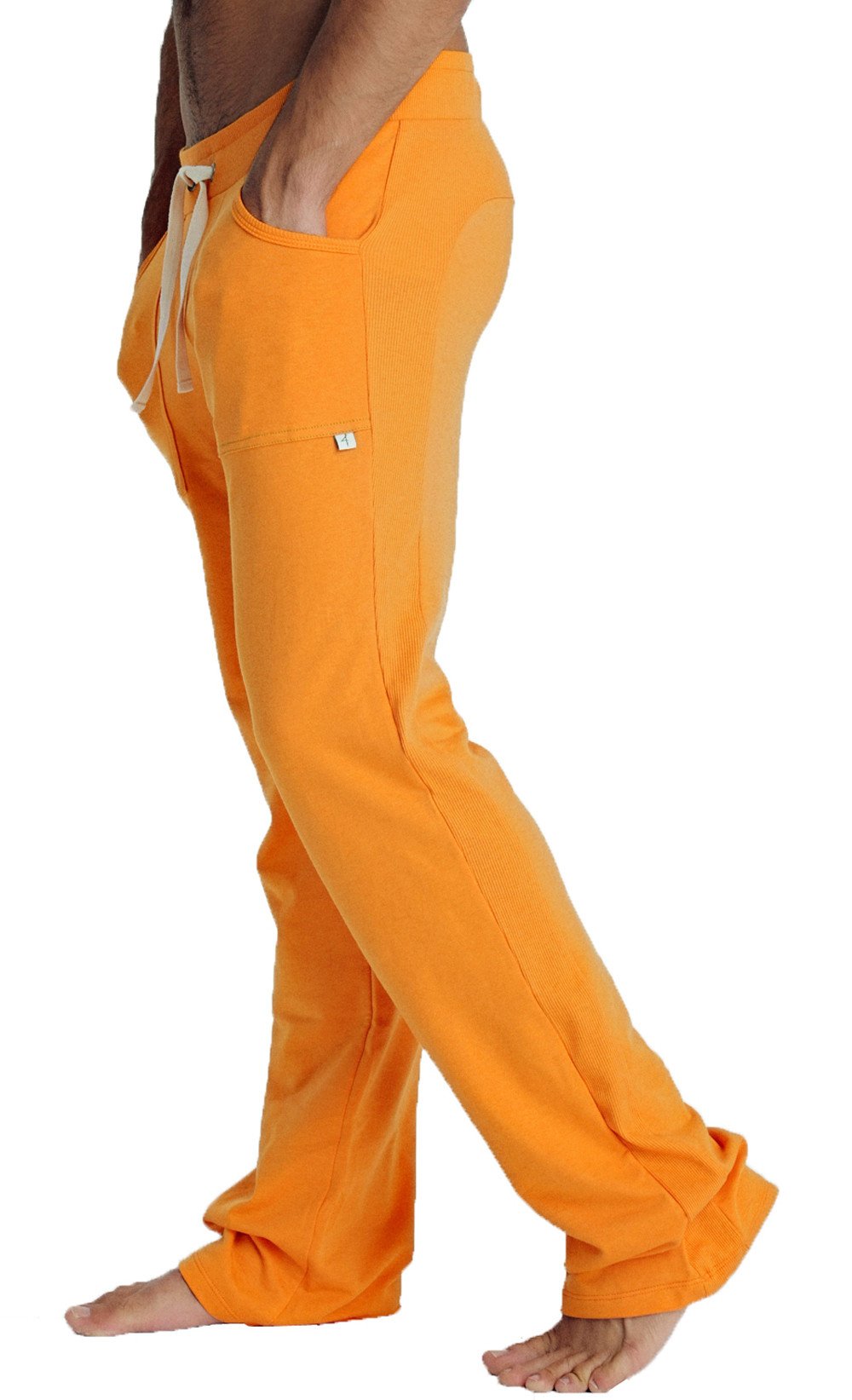 Eco-Track Yoga Sweatpants – Sun Orange