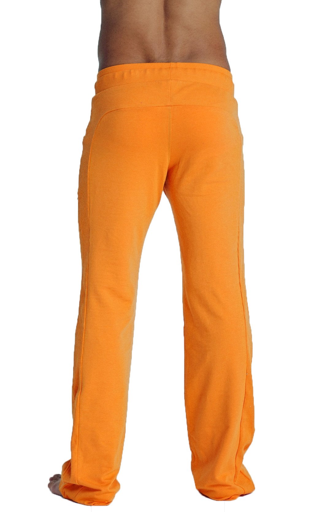 Eco-Track Yoga Sweatpants – Sun Orange