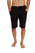 Eco-Track Yoga Shorts – Black