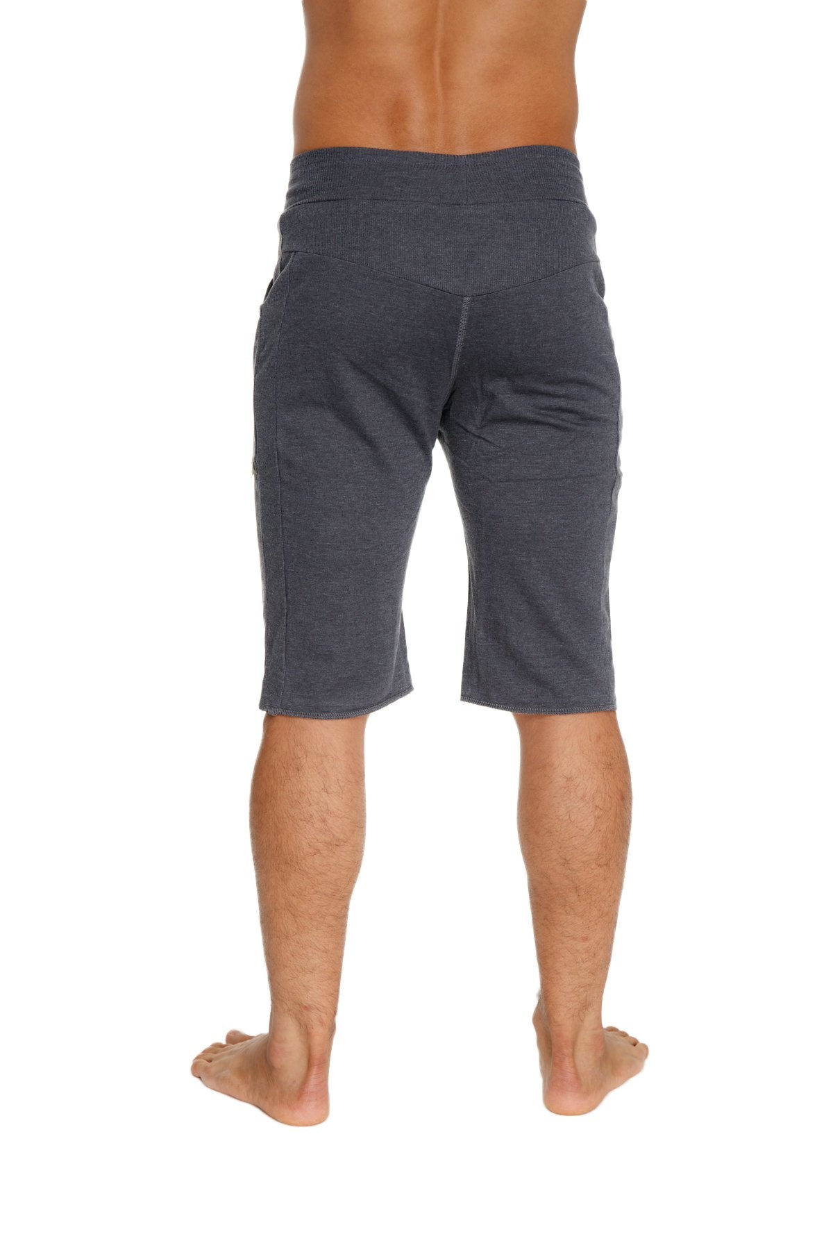Eco-Track Yoga Shorts – Charcoal