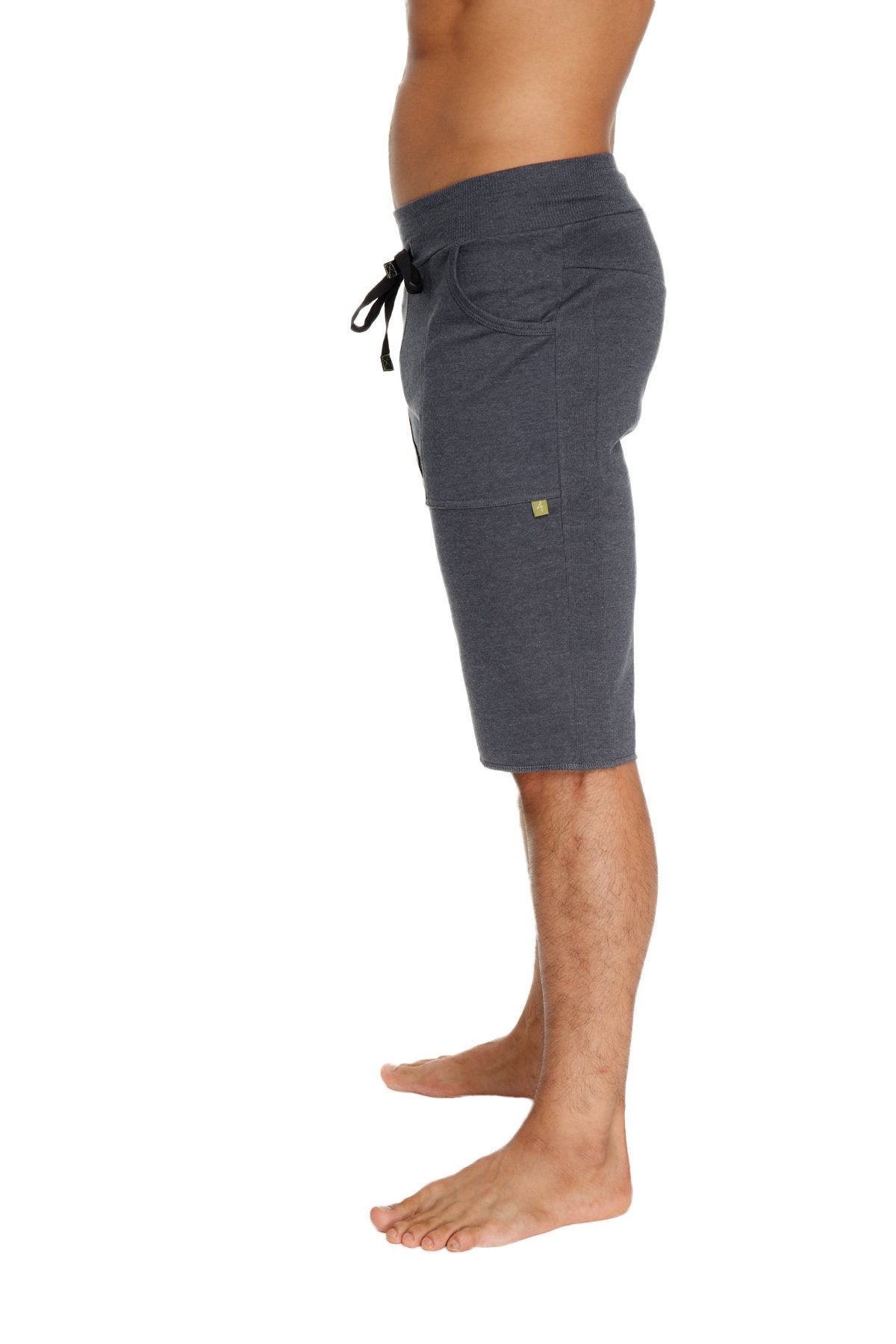 Eco-Track Yoga Shorts – Charcoal