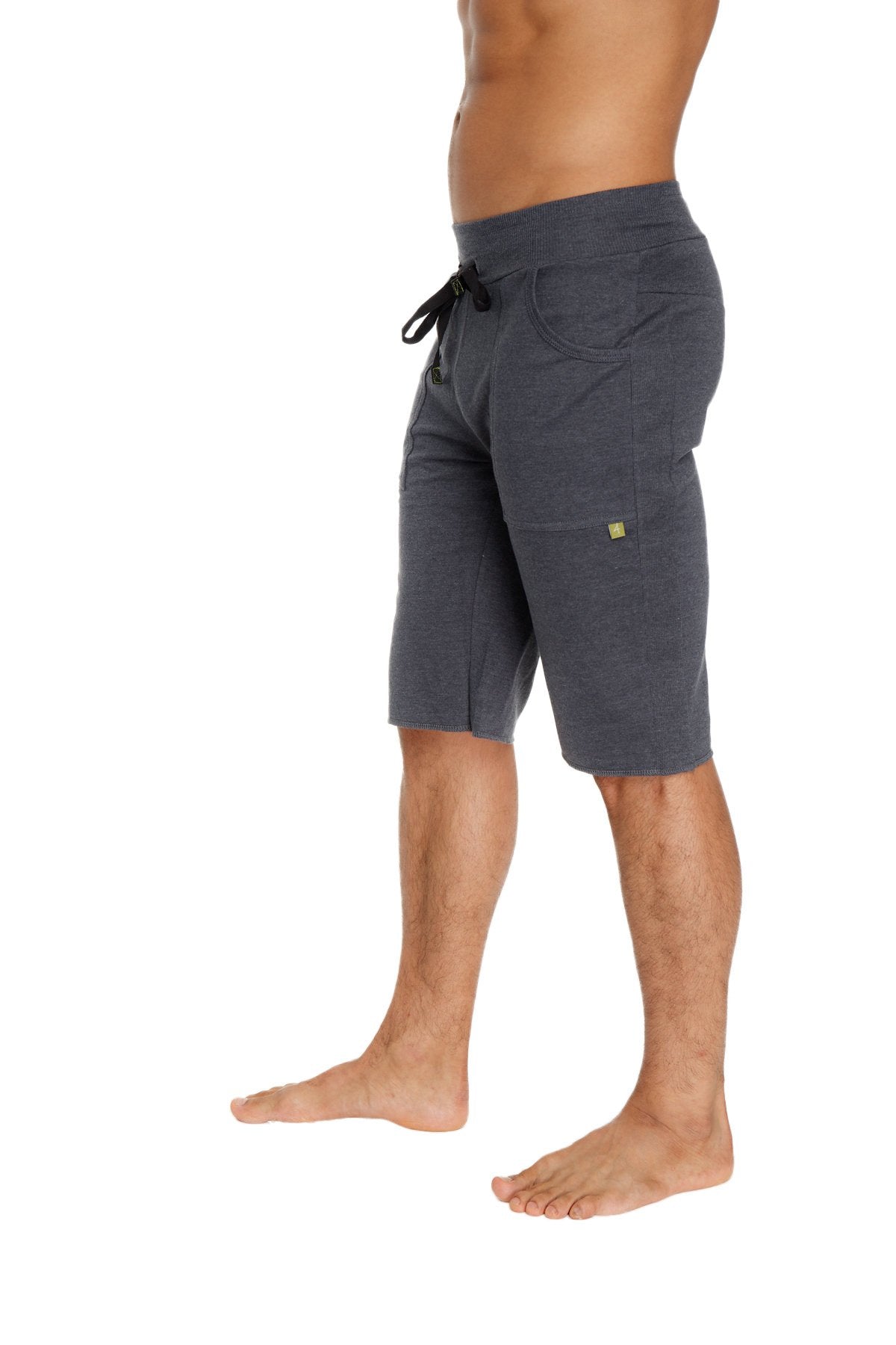 Eco-Track Yoga Shorts – Charcoal