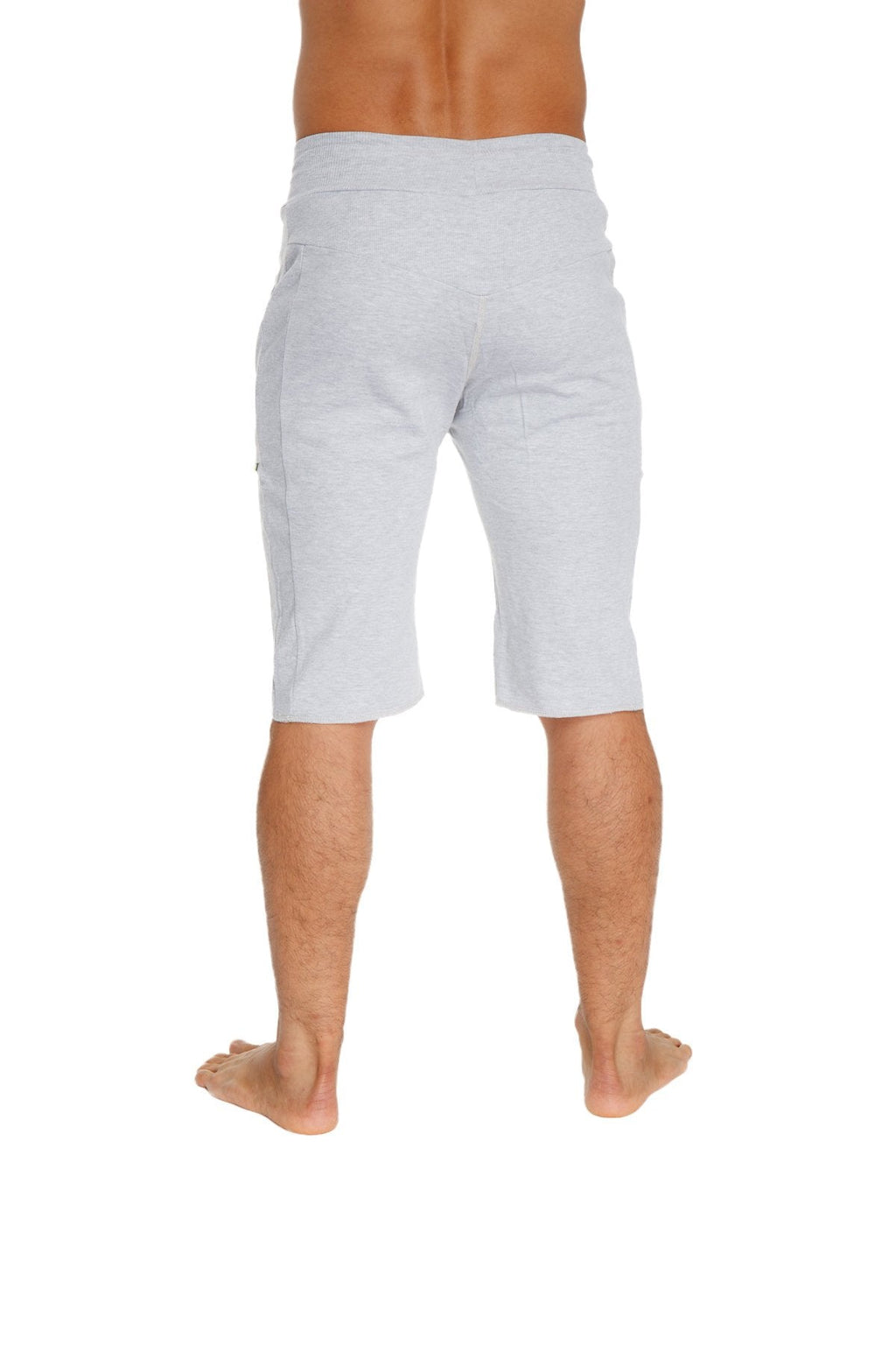 Eco-Track Yoga Shorts – Heather Grey