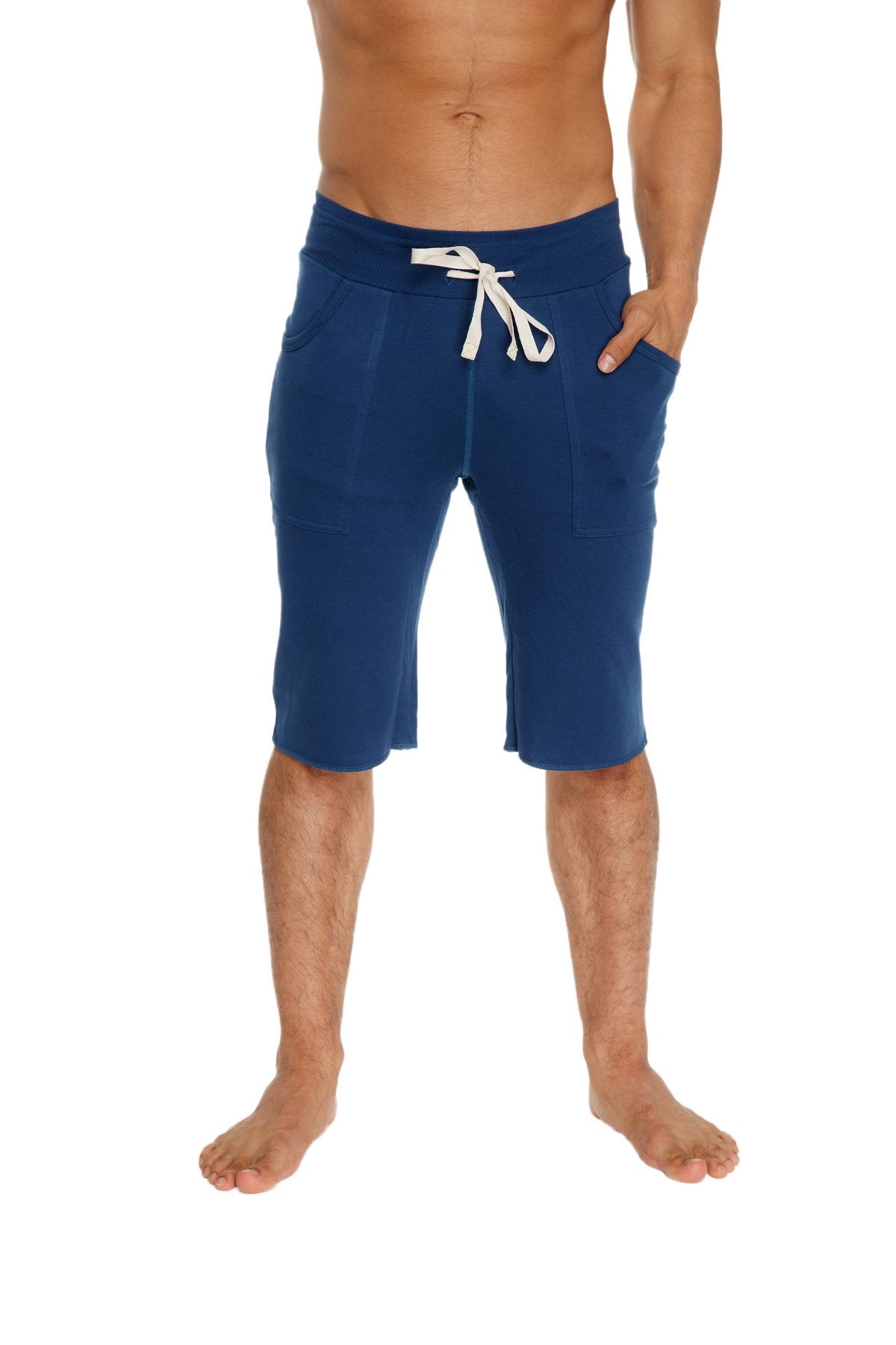 Eco-Track Yoga Shorts – Royal Blue