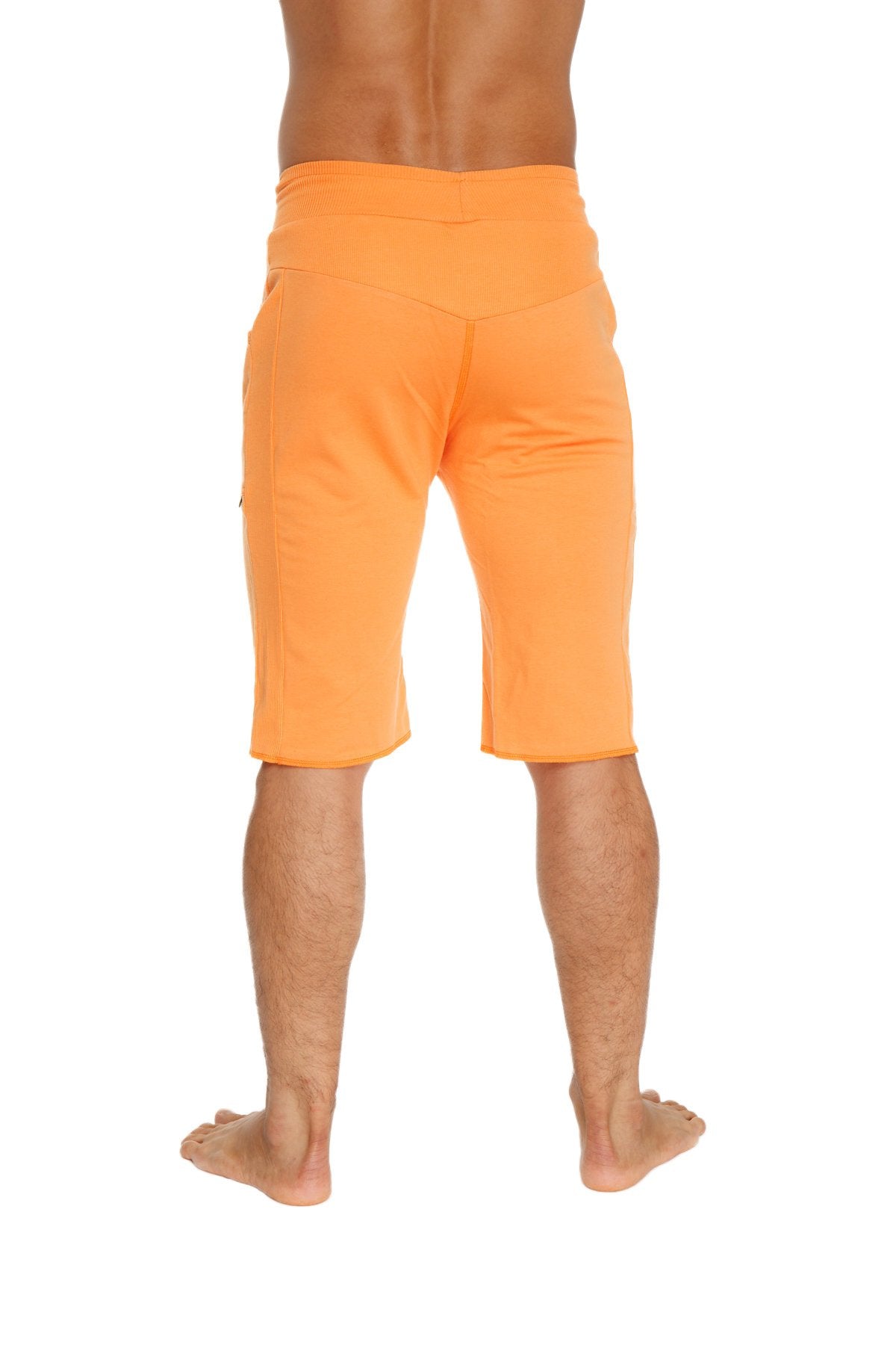 Eco-Track Yoga Shorts – Sun Orange