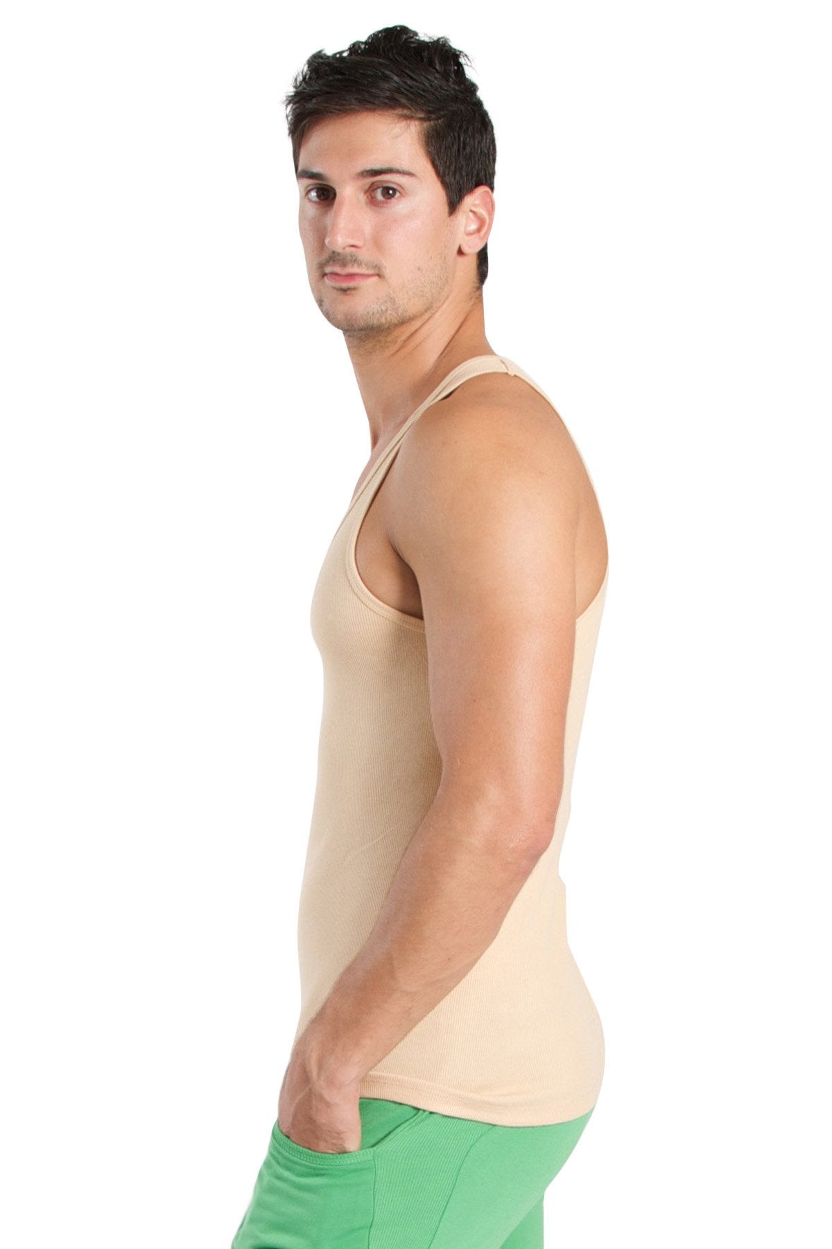 Edge Sustain Rib Tank – Sand Beige