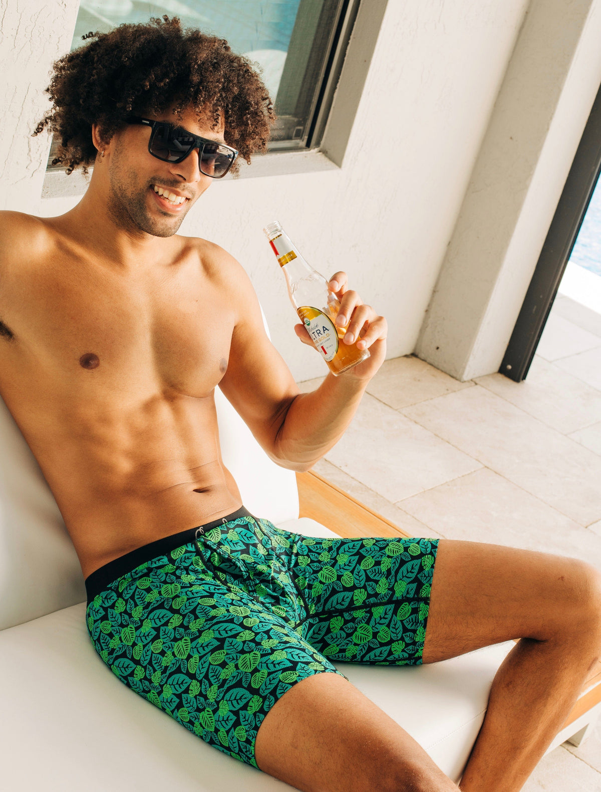 Performance Boxer Briefs – Tropical Forest