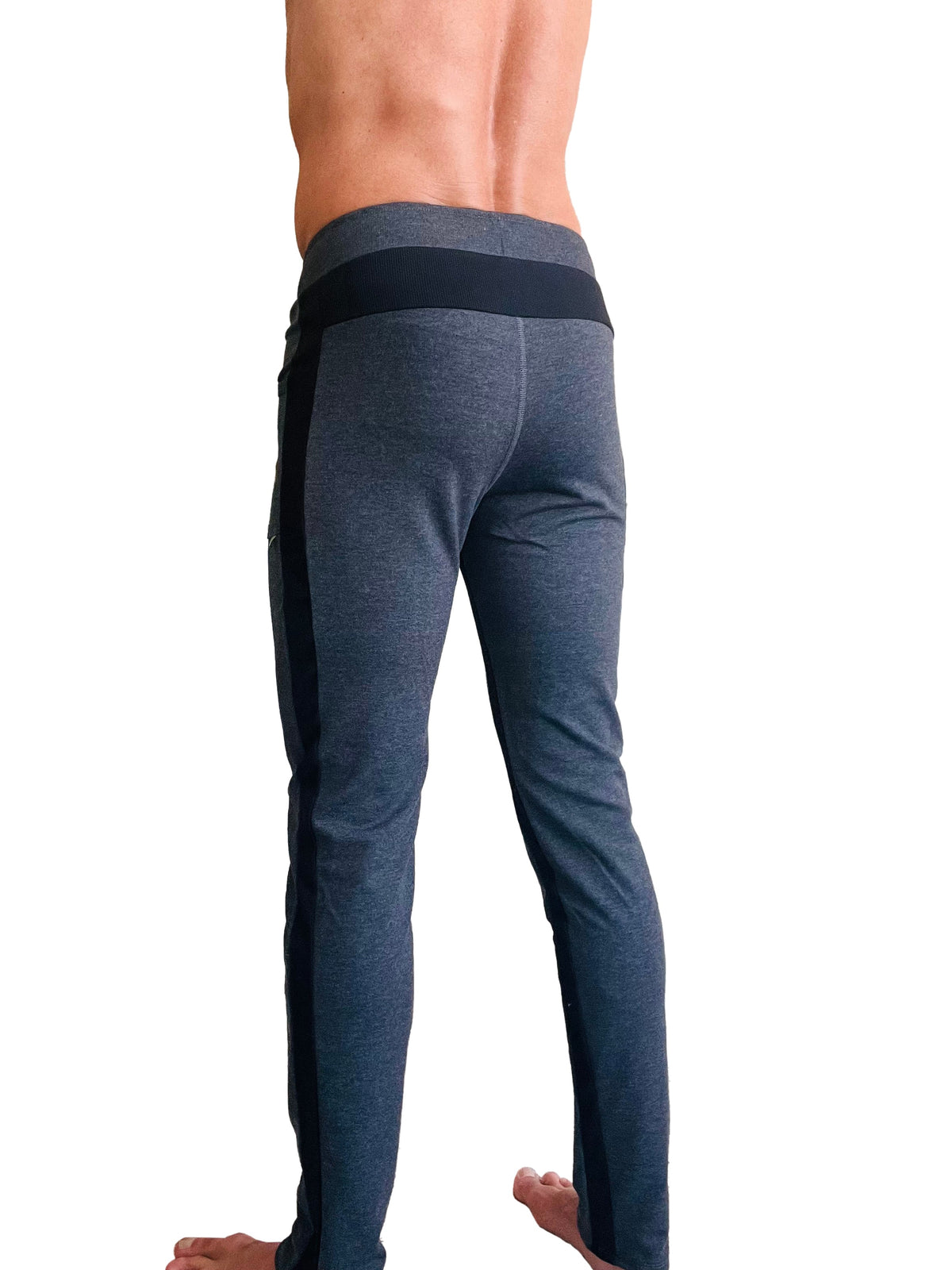 Eco-Track Yoga Sweatpants – Charcoal/Black