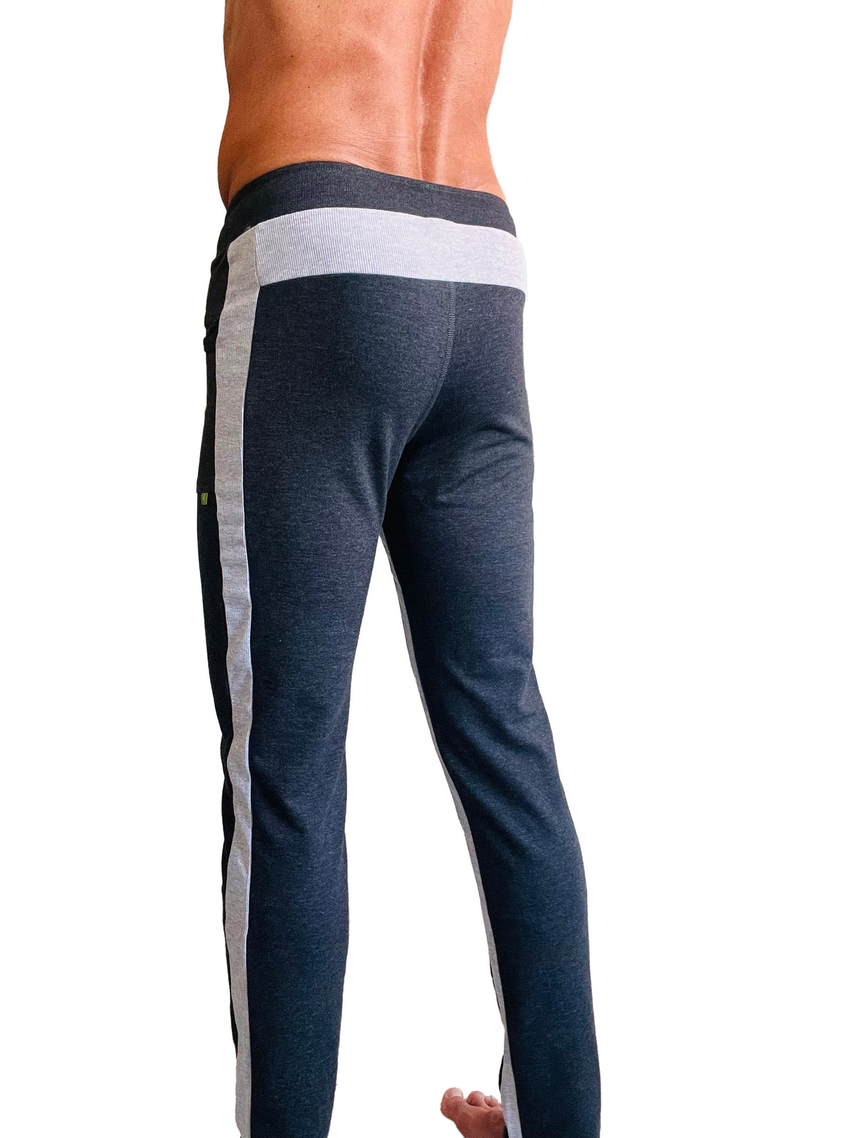 Eco-Track Yoga Sweatpants – Charcoal/Grey