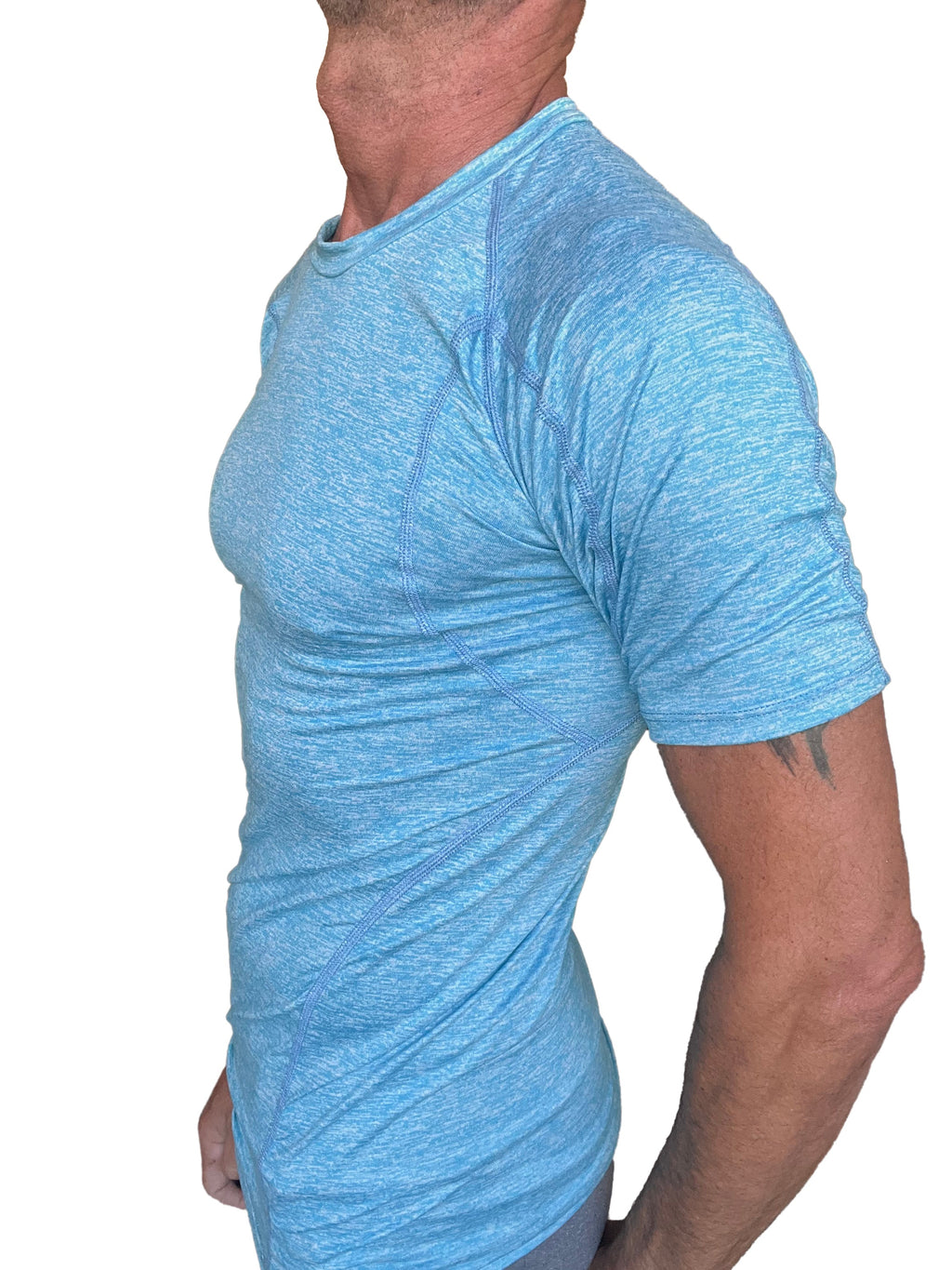 Designer Raglan Crew-Neck Tee – Coral Shelf