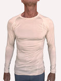 Designer Raglan Long Sleeve Tee – Sand Beige