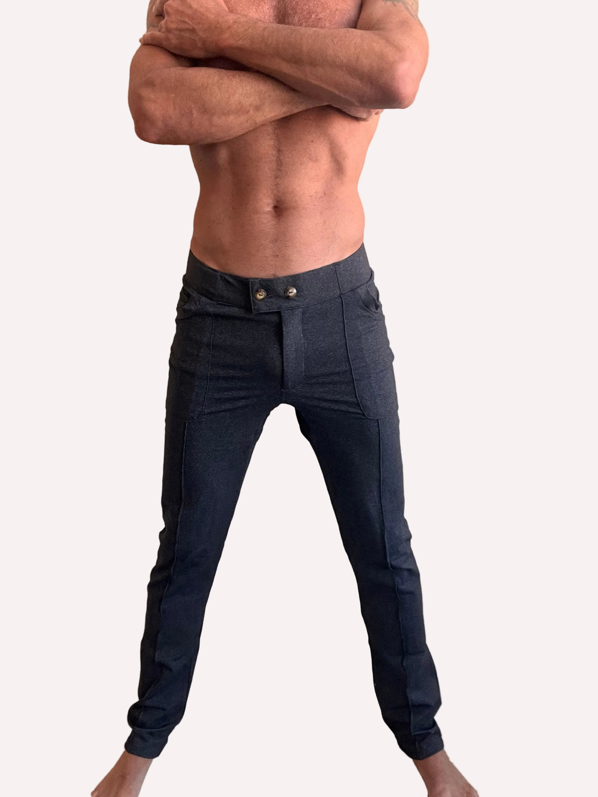 Tactical Urban Dress Yoga Pants – Charcoal Heather
