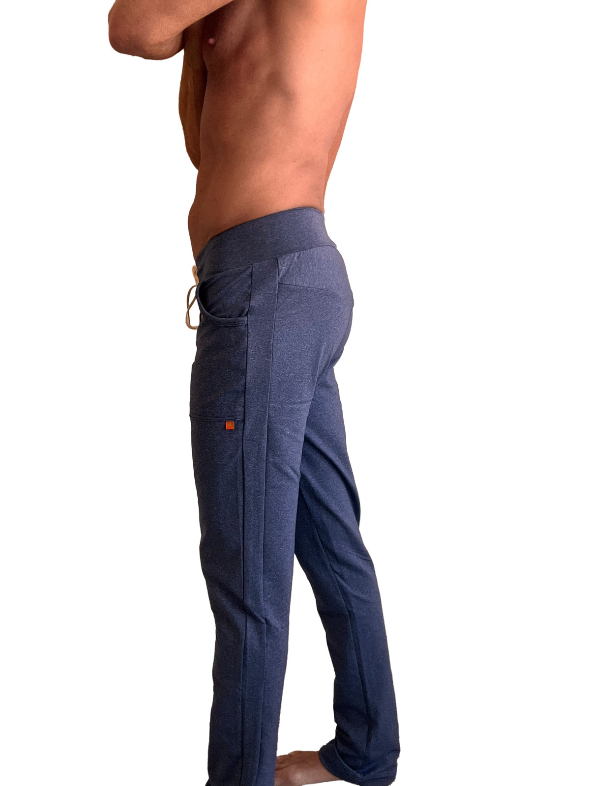 Performance Track & Lounge Sweatpants – Navy Blue Heather