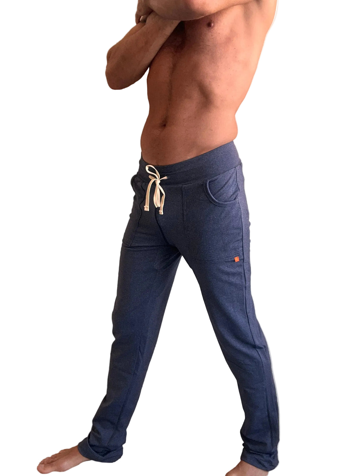 Performance Track & Lounge Sweatpants – Navy Blue Heather