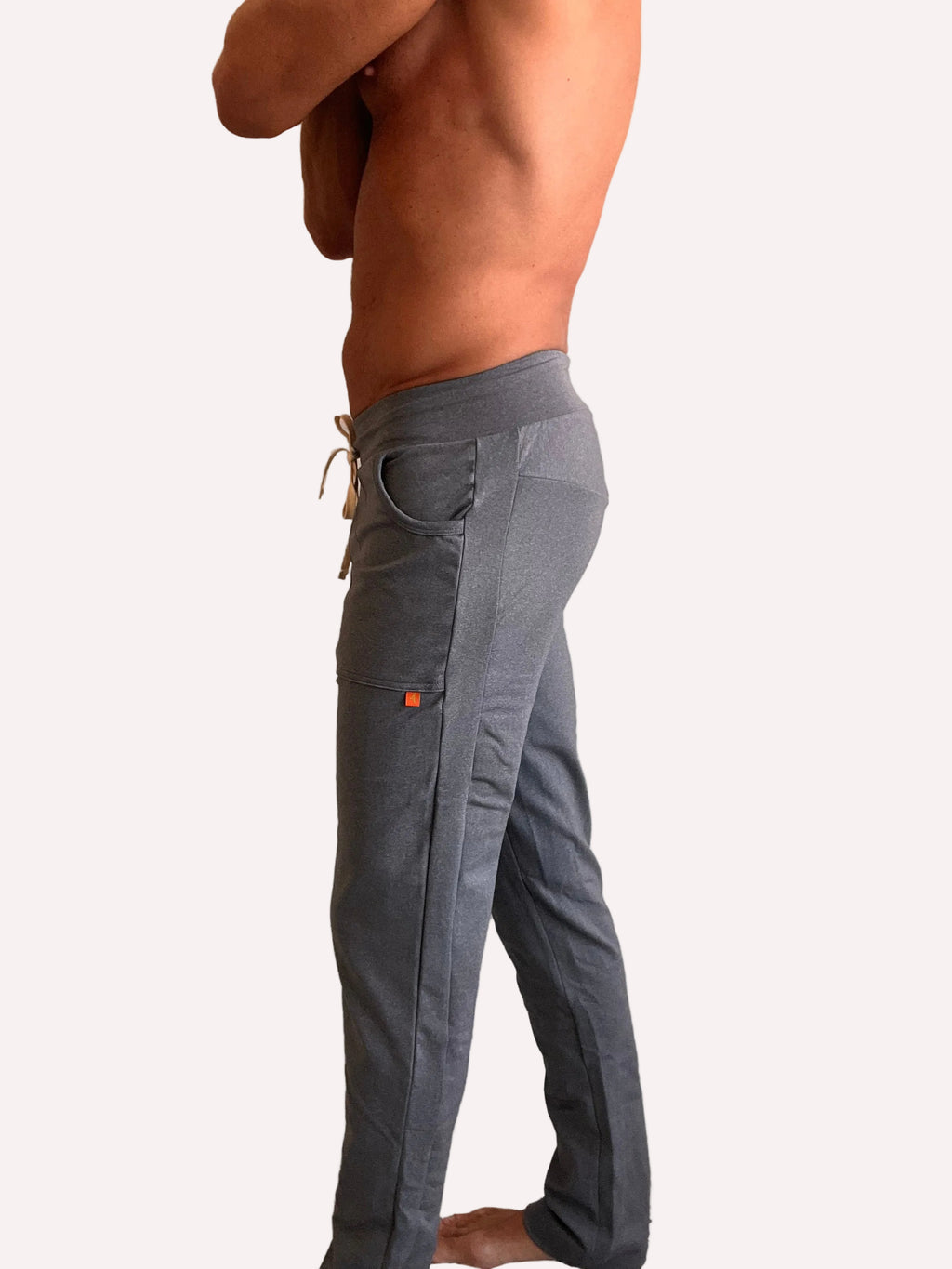 Performance Track & Lounge Sweatpants – Dark Heather Grey