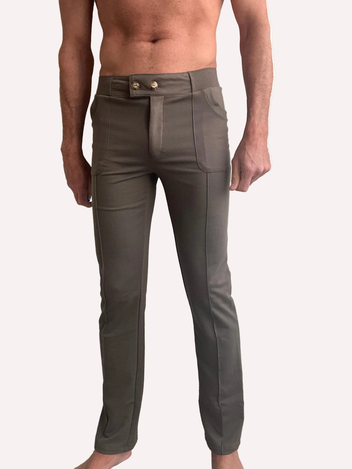 Tactical Urban Dress Yoga Pants – Army Green