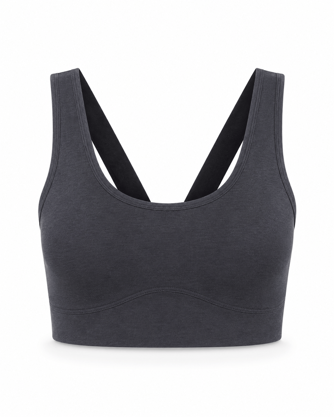 Reagan Organic Cotton Racerback Sports Bra