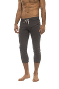 4/5 Zip-Pocket Capri Yoga Pants – Charcoal