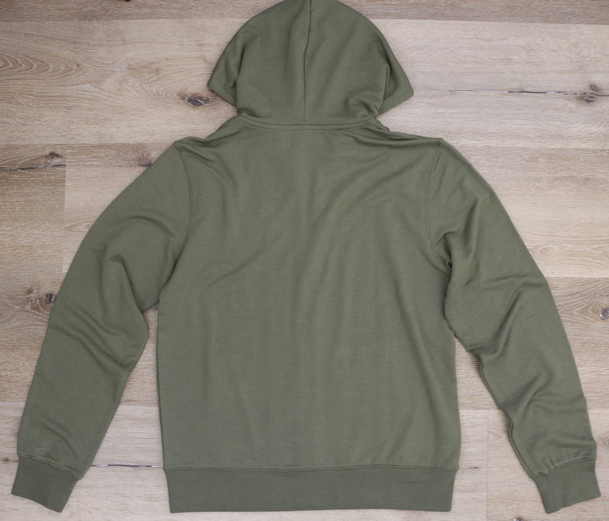 Bamboo French Terry Full-Zip Hoodie – Burnt Olive