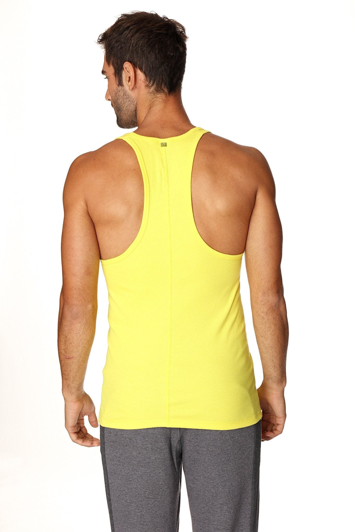Racerback Yoga Tank – Tropic Yellow