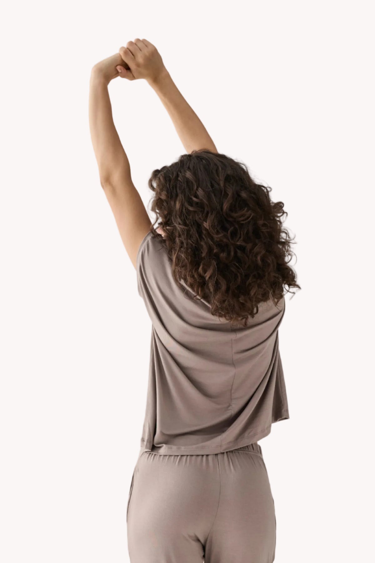 Relaxed Modal Tee – Earth Grey