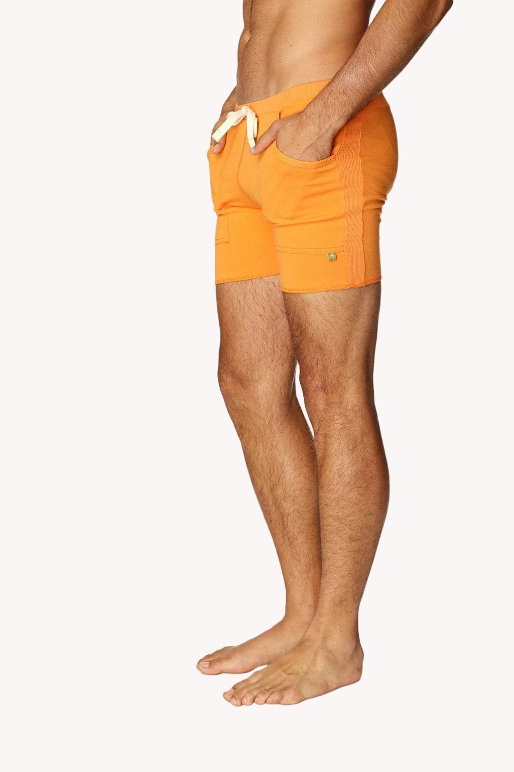 Transition Yoga Shorts – Sun Orange